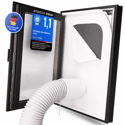 Premium Fensterabdichtung für mobile Klimaanlagen