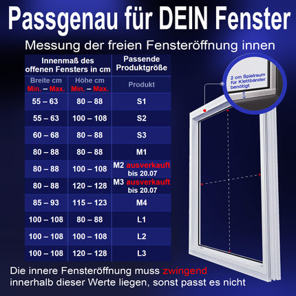 Premium Fensterabdichtung für mobile Klimaanlagen